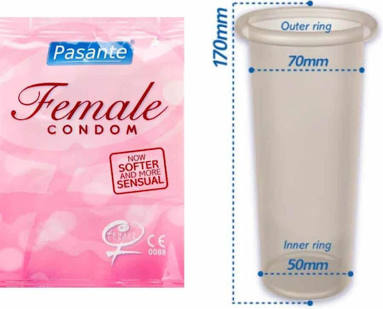 Pasante Презервативи Female Condom 1бр