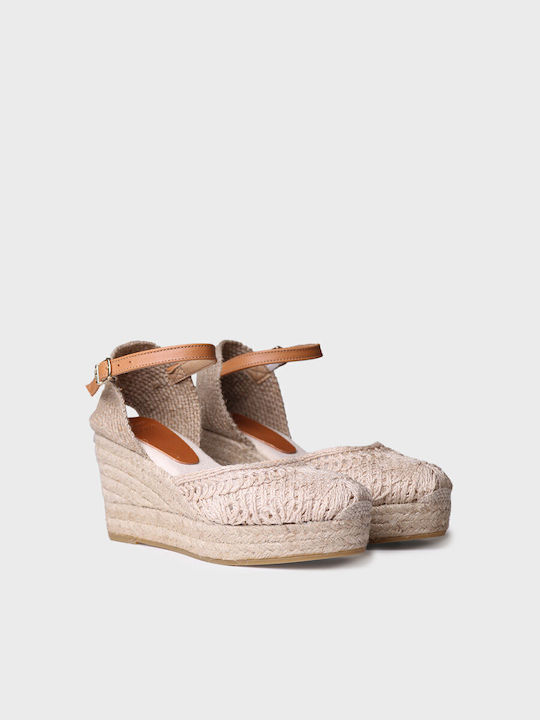 Toni Pons Women's Platform Espadrilles Natural