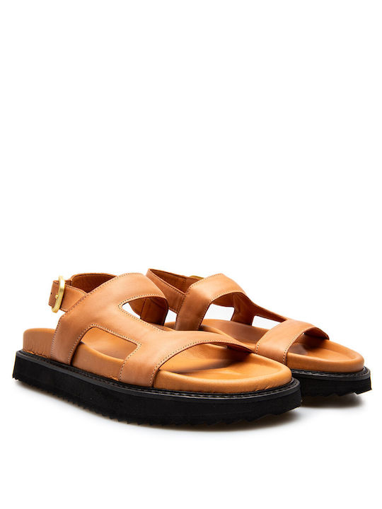 Komis & Komis Women's Flat Sandals in Brown Color