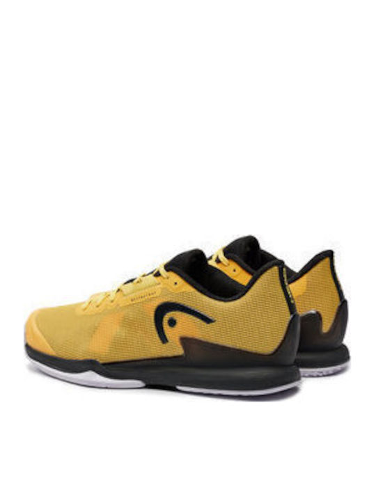 Head Sprint Pro 3.5 Ανδρικά Παπούτσια Τένις Κίτρινα Head Sprint Pro 3.5 Ανδρικά Παπούτσια Τένις Κίτρινα
