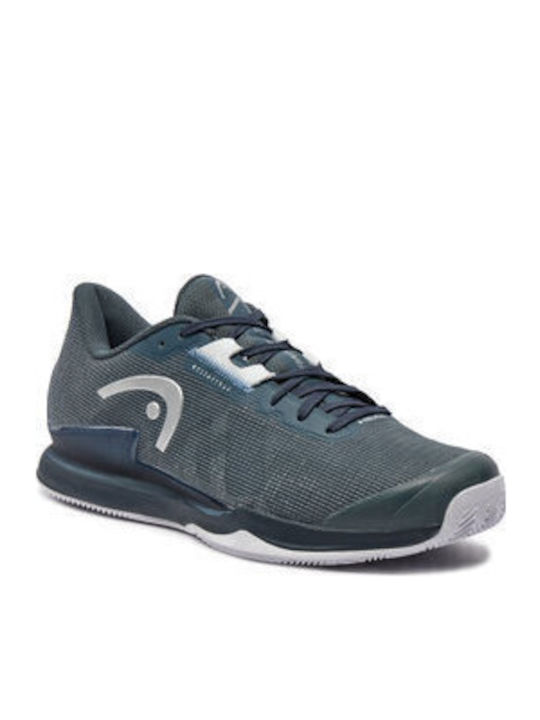 Head Sprint Pro 3.5 Ανδρικά Παπούτσια Τένις για Χωμάτινα Γήπεδα Πράσινα