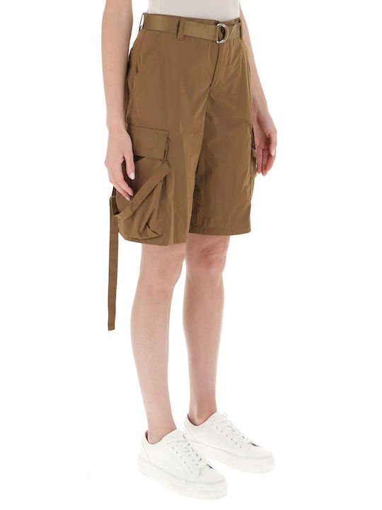 Liu Jo Women's Bermuda Shorts Cargo Brown