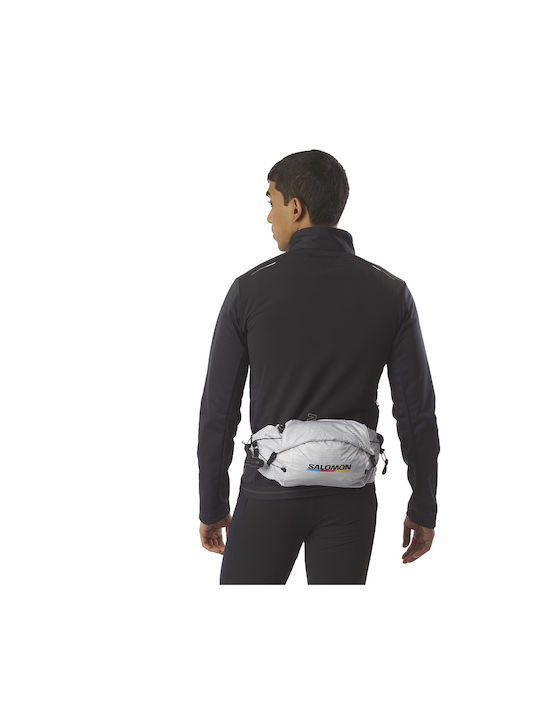 Salomon Cross Season Waist Men's Running Medium Bag White