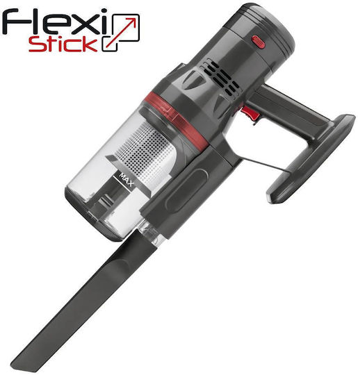 Telemax 31-0186 Επαναφορτιζόμενη Σκούπα Stick 22.2V Μαύρη