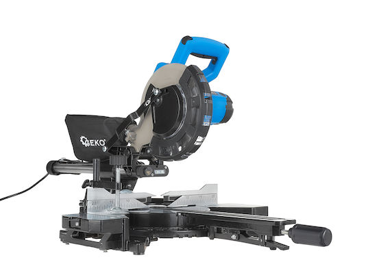 Geko Bench Saw 1700W, Laser Cutting Guide & Cutting Disc Diameter 210mm G80820