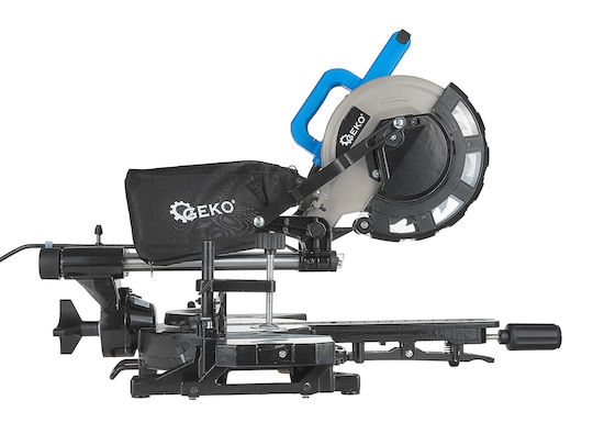 Geko Bench Saw 1700W, Laser Cutting Guide & Cutting Disc Diameter 210mm G80820