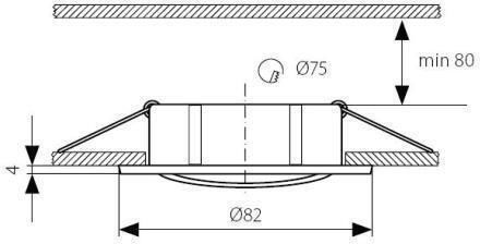 Kanlux Πλαφονιέρα 8.2εκ. LED Kanlux Πλαφονιέρα 8.2εκ. LED