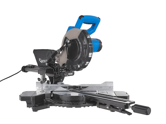 Geko Bench Saw 1700W, Laser Cutting Guide & Cutting Disc Diameter 210mm G80820