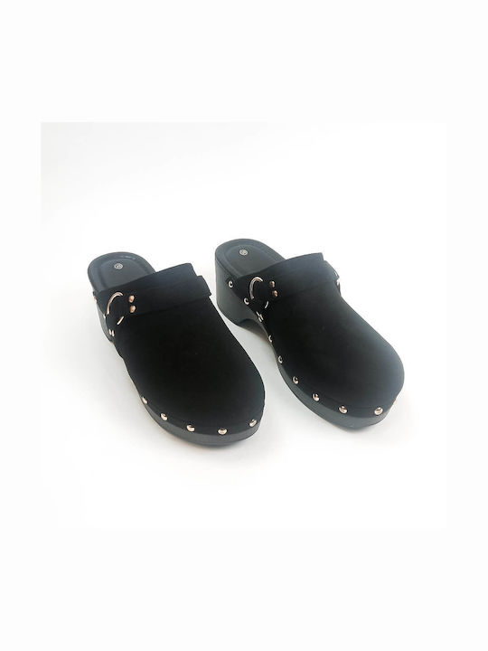 Alta Moda Clogs Black