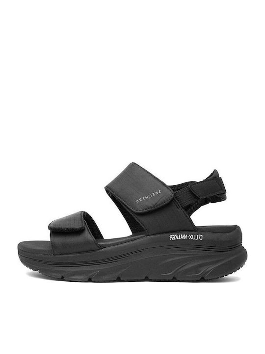 Skechers D'Lux Walker Anatomic Sandals Black