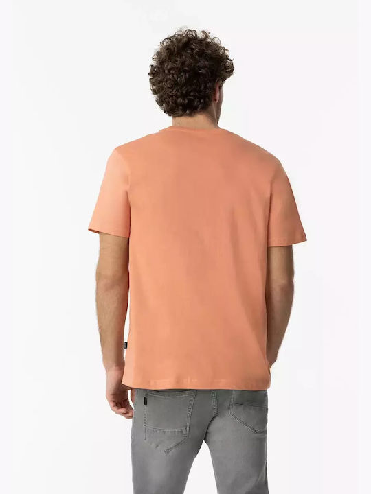 Tiffosi Men's Short Sleeve T-shirt D.k Orange