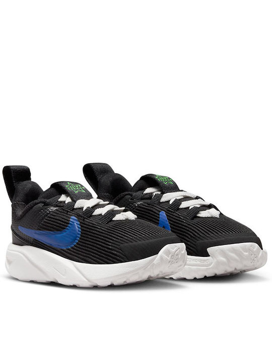 Star Runner Star Runner 4 Kids Sports Shoes Running with Laces Black