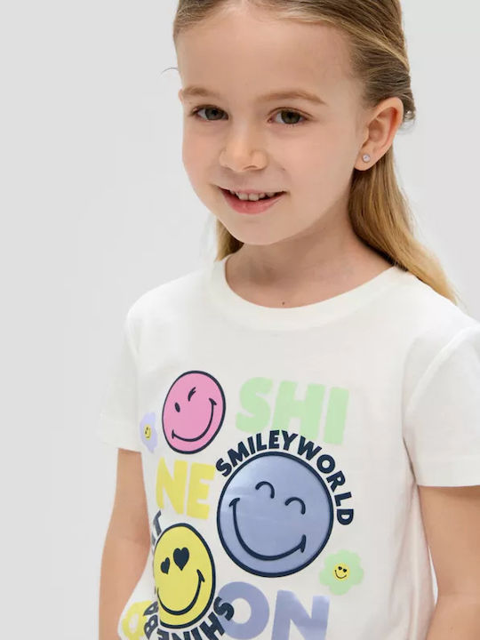 Kids' Shirt Short Sleeve Off-white