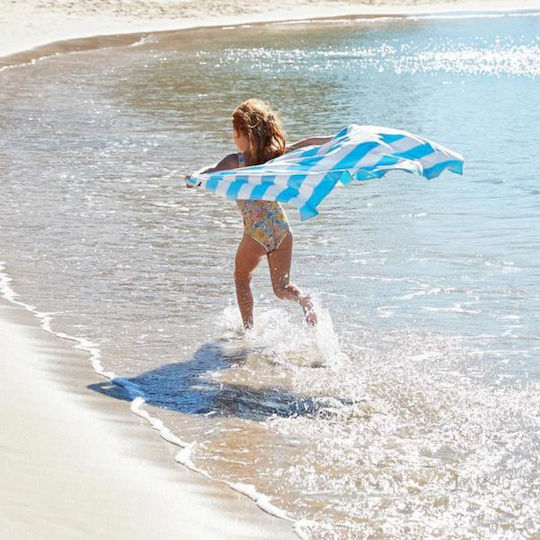 Dock & Bay Πετσέτα Microfiber Σώματος Μπλε 130x70εκ.