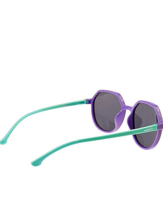 Marasil Παιδικά Γυαλιά Ηλίου με Polarized Φακό Μωβ