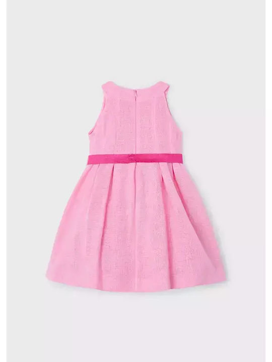 Mayoral Kids Dress Floral Pink