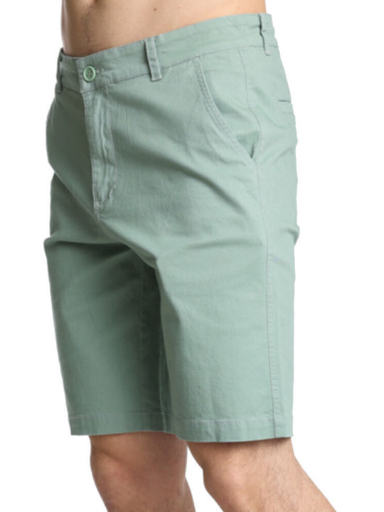 Paco & Co Men's Shorts Chino Cyan