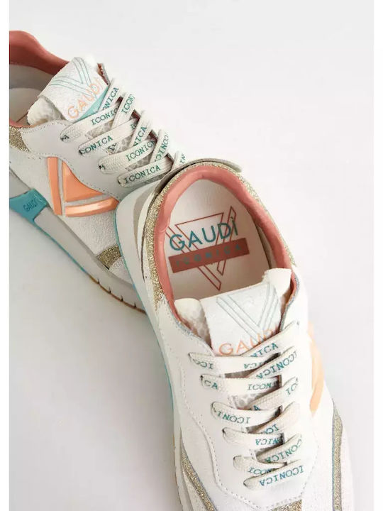 Gaudi Femei Sneakers Milk-salmon