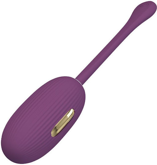 Pretty Love Vibrator Egg with Remote Control 19cm Purple