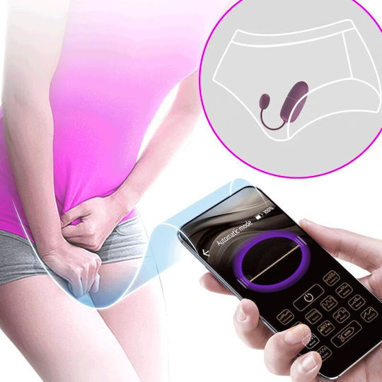 Pretty Love Nymph Vibrator Egg with Remote Control Flesh