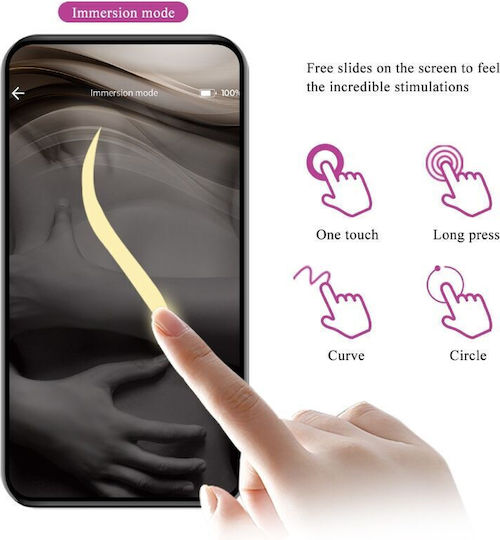 Pretty Love Nymph Vibrator Egg with Remote Control Flesh