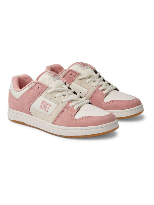 DC Manteca Γυναικεία Sneakers White / Pink