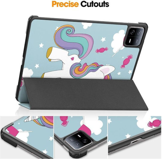 Revomag Unicorn Flip Cover Πολύχρωμη (Xiaomi Pad 6/6 Pro 11.0 inch (2023))