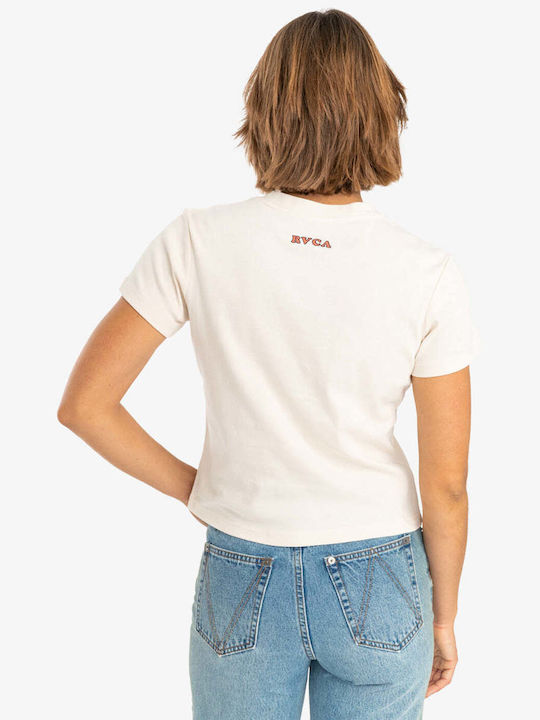 RVCA Γυναικείο T-shirt Μπεζ