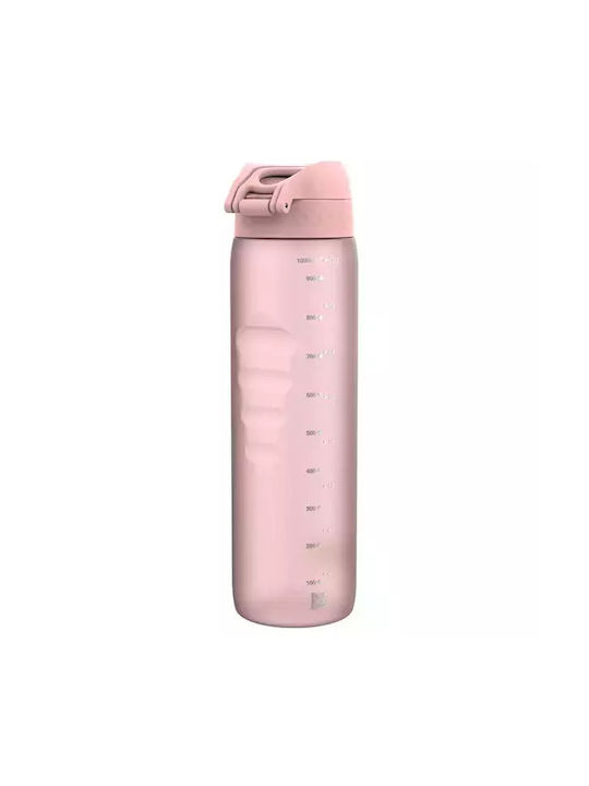 Ion8 Αθλητικό Παγούρι Πλαστικό 1000ml Ροζ