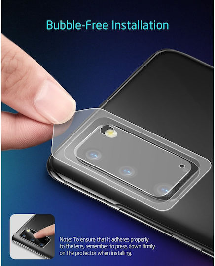 ESR Camera Protection Tempered Glass Transparent for the SAMSUNG S20