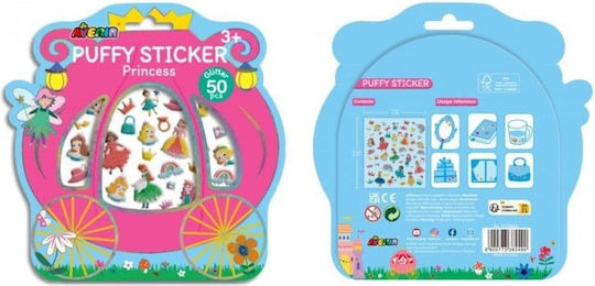 Avenir Puffy Stickers Princess