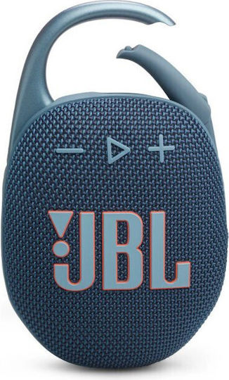 JBL Clip 5 Водоустойчиво Bluetooth високоговорител 7W с живот на батерията до 12 часа Blue