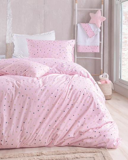 Rythmos Blaze Kids Cotton Pillowcase Set 50x70cm Pink