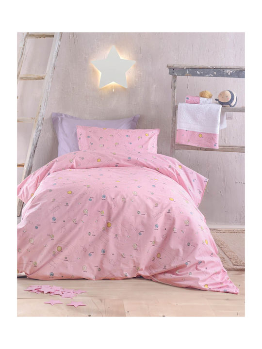 Rythmos Venus Kids Cotton Pillowcase Set 50x70cm Pink