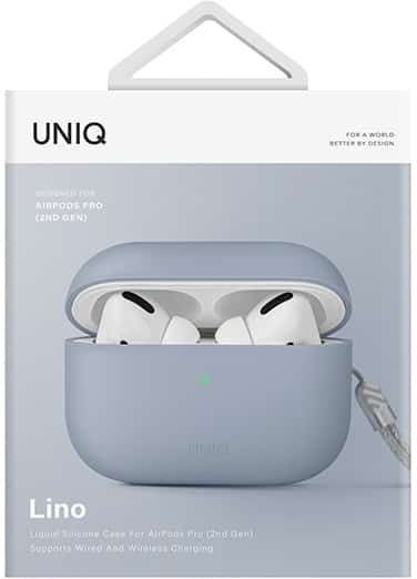 Uniq Hülle Silikon in Beige Farbe für Apple AirPods Pro 2