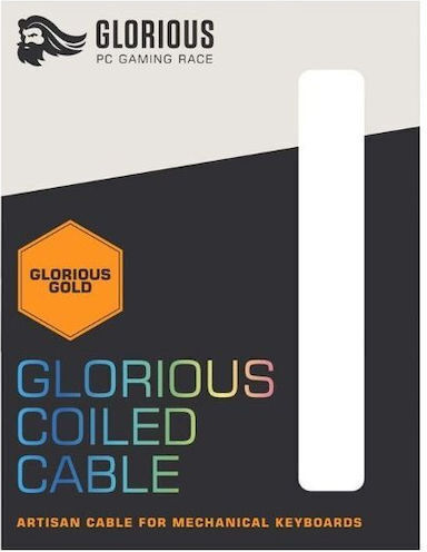 Glorious Coiled Cable Gold Glo-cbl-coil-gg