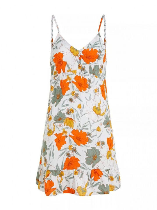 Sommer Mini Damenkleid Weiß