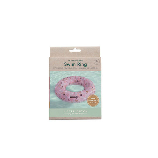 Little Dutch Kids' Swim Ring Ocean Dreams Pink