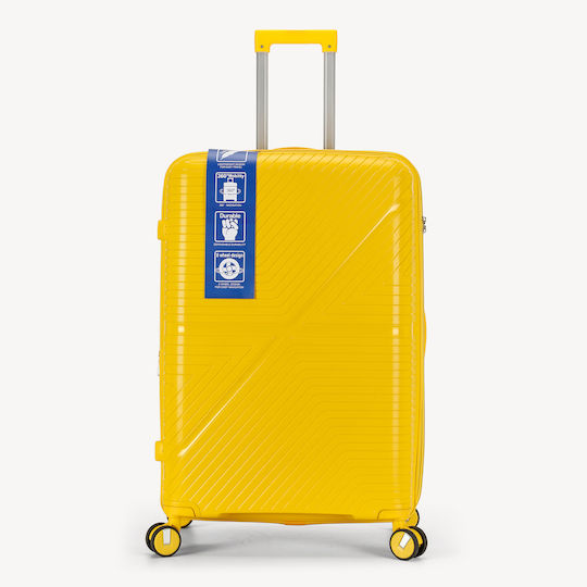 Medium Suitcase Rcm 185-24 66cm-Yellow