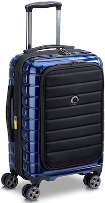 Delsey Cabin Suitcase 55x35x25/28cm Shadow Deep Sea Navy Series