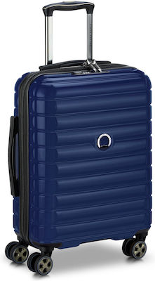 Delsey Cabin Suitcase Slim 55x40x20cm Shadow Deep Sea Navy Series