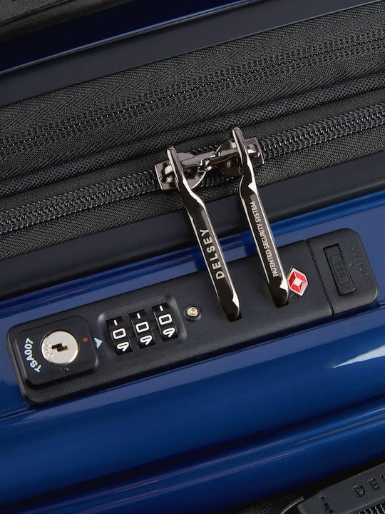 Delsey Cabin Suitcase 55x35x25/28cm Shadow Deep Sea Navy Series