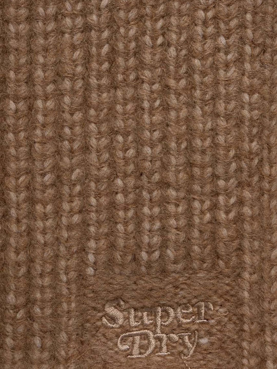 Superdry Blend Women's Wool Scarf Beige