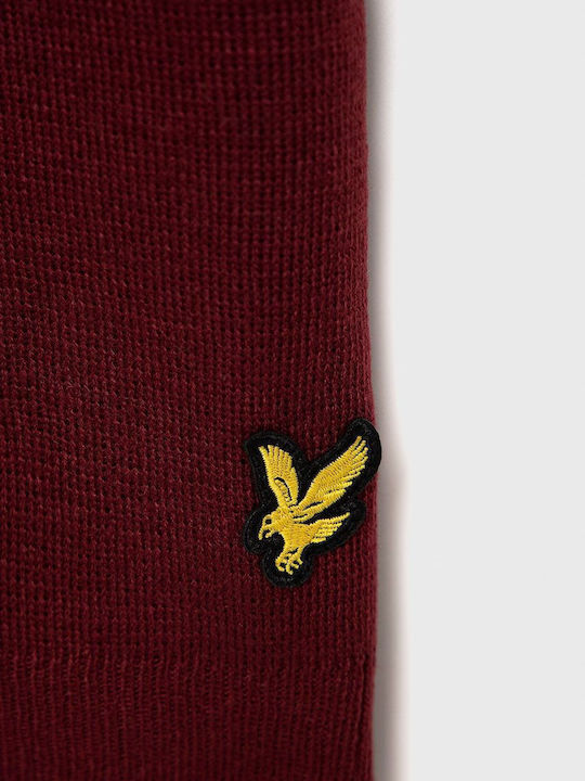 Lyle and Scott Men's Scarf Red