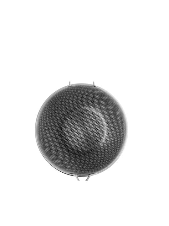 Kohersen Wok Mit Deckel aus Aluminium 32cm