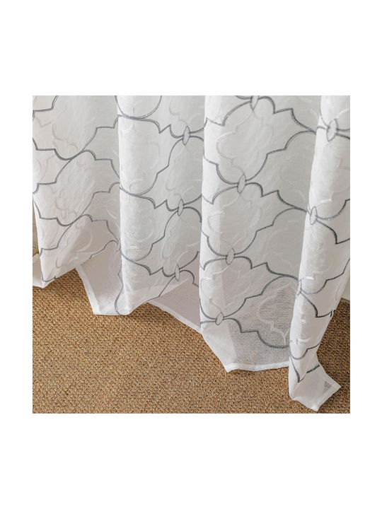 Whitegg Curtain with Grommet White 140x285cm