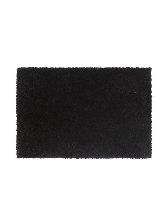 vidaXL Entrance Mats made of Coir with Anti-slip Backing Black 40x60cm 2pcs