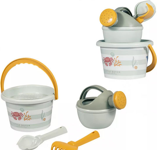 Little Dutch Beach Bucket Set Ocean Dreams Green Ld2012320