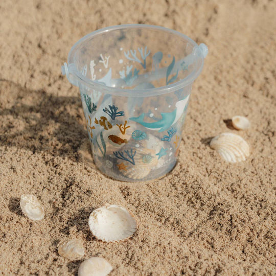 Little Dutch Strand-Eimer Ocean Dreams Blau