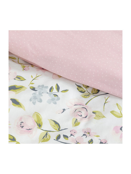 Nima Emma Tagesdecke Einzelbett Baumwolle Rosa 160x240cm